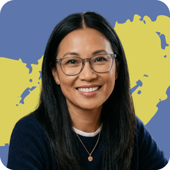 Portrait of Sarah, international sales professional
