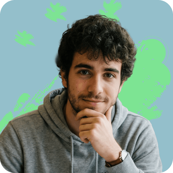 Portrait of Leo, engineering student